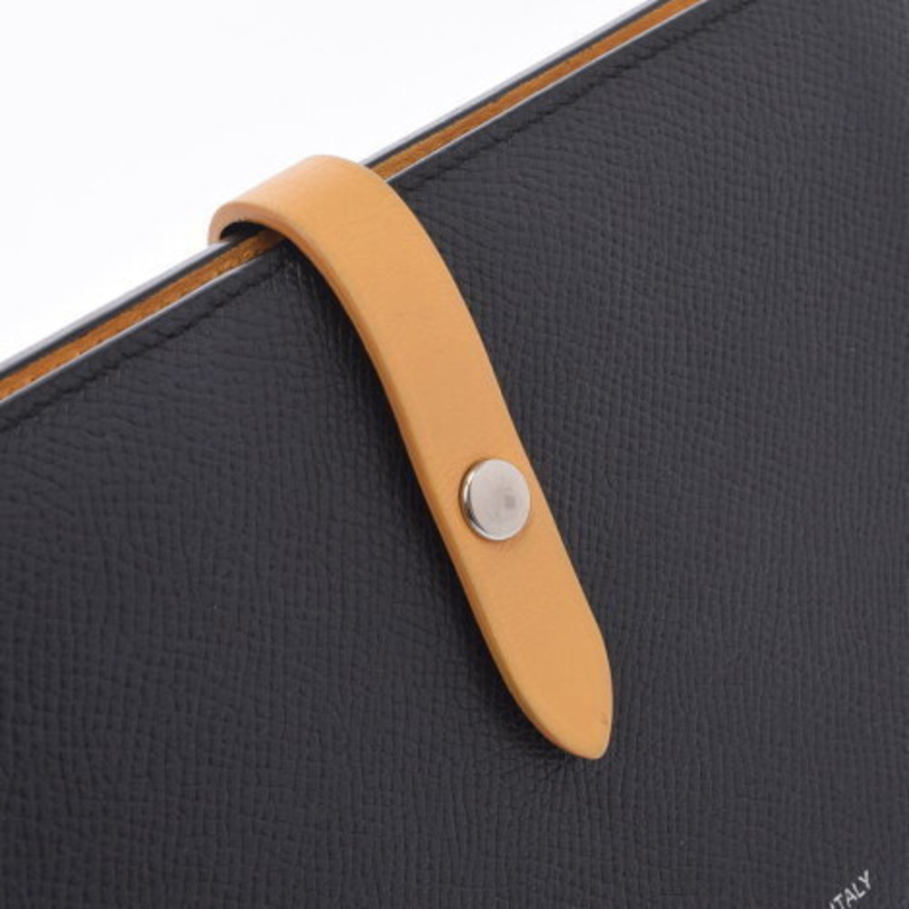 Celine Large Multifunction Black Yellow Leather L… - image 8